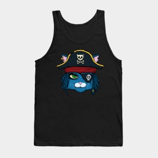 Pirate Kitty Tank Top